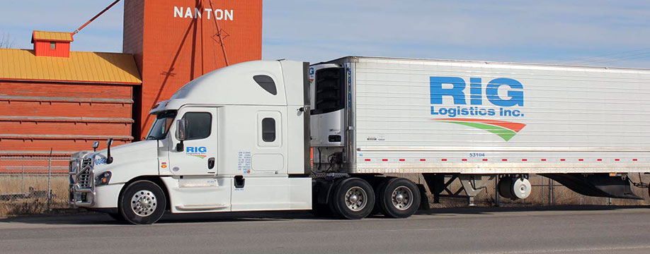 RIG Logistics Trucking Calgary, AB - Trucking Services: Temp Controlled